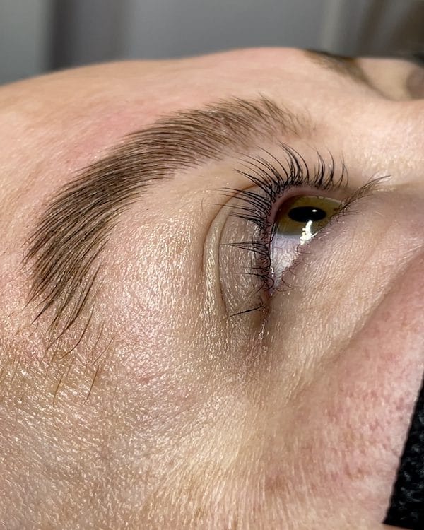 Eyebrow lamination