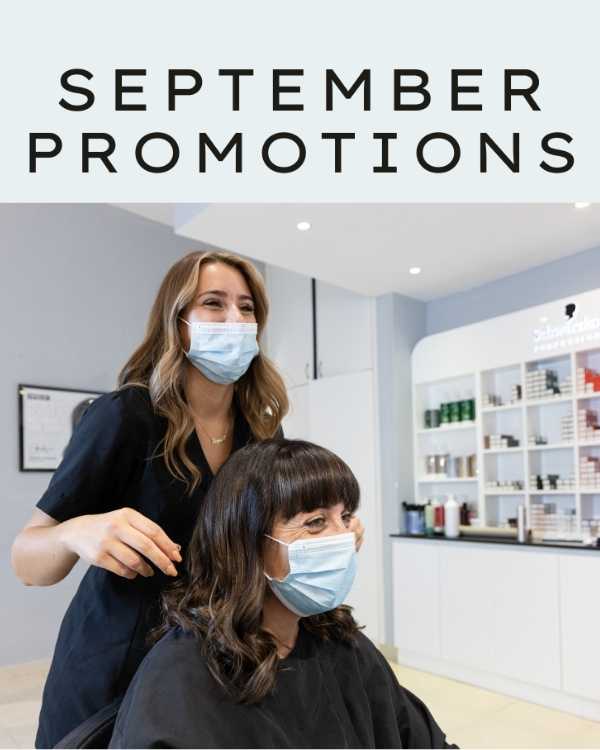 September beauty promotion at Tara Rose Salon