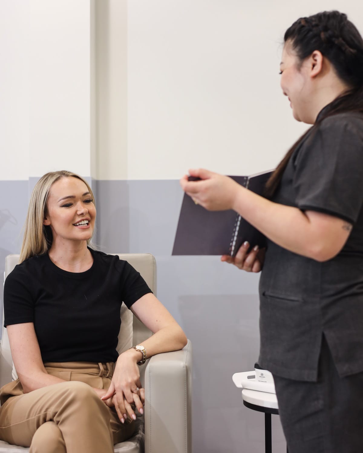 Inside a Tara Rose salon in Abu Dhabi