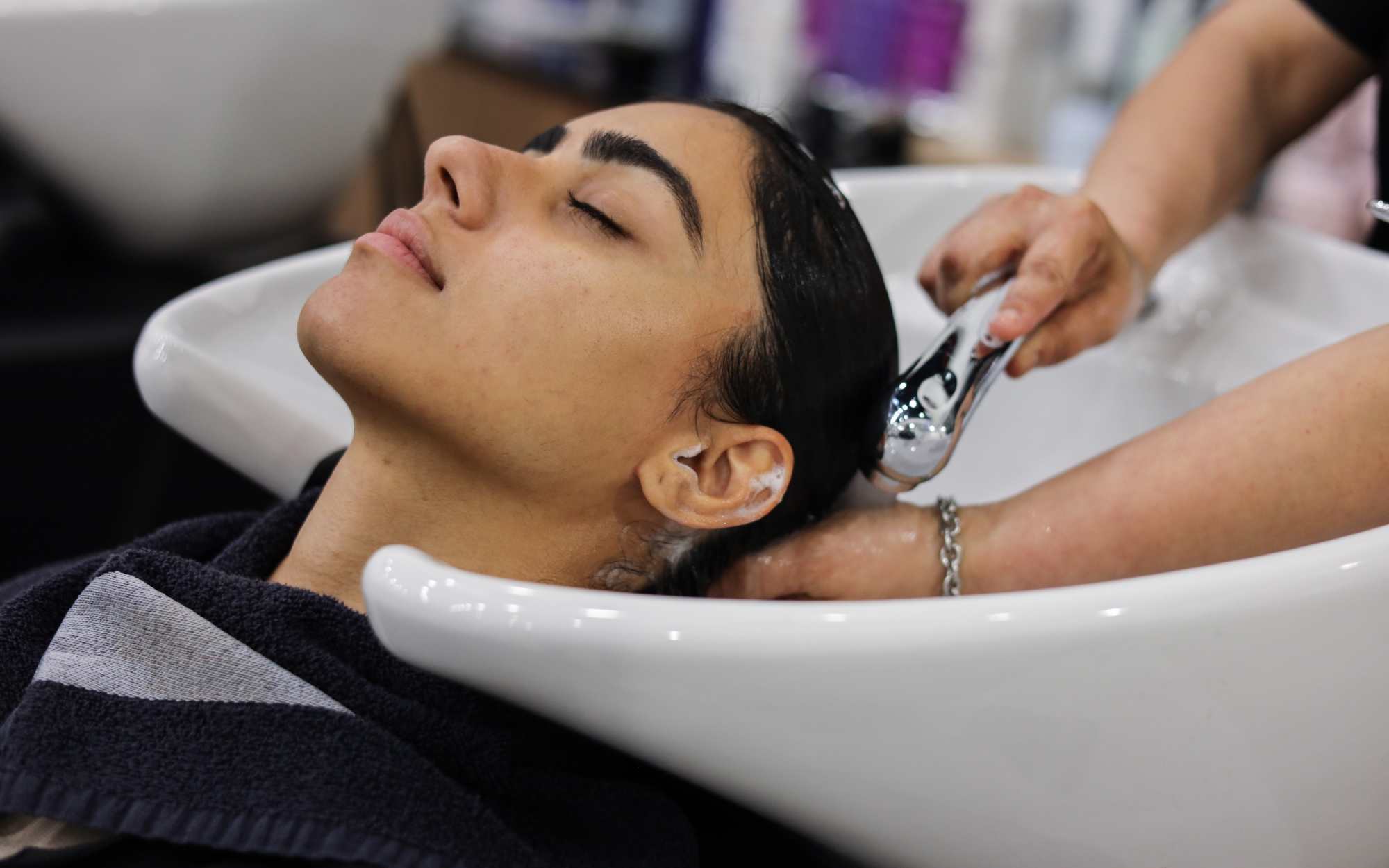 Hair treatment at Tara Rose